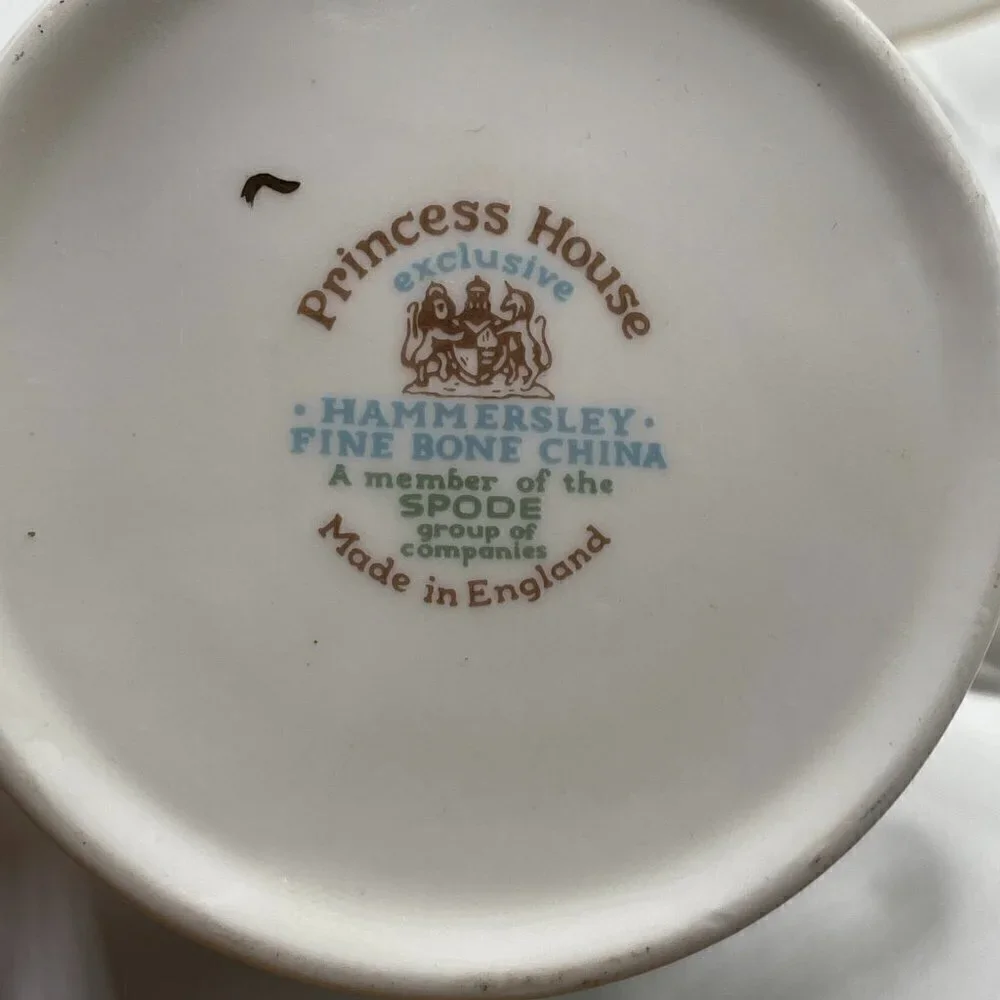 Vintage Rare Princess House Spode Hammersley Child's Farm Animal Dish Set 3 PCS